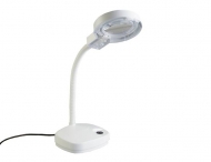 Лупа - лампа с подсветкой Veber 8611 3D, 3x, 86 мм белая